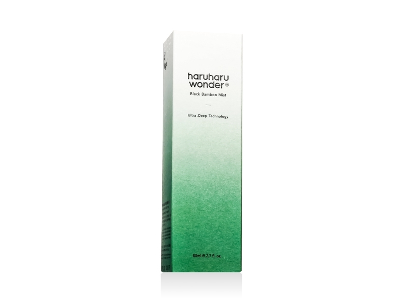 Haruharu Wonder Black Bamboo Mist 80 ml | Ansiktsrengöring - Ansiktsvatten | GameStuff