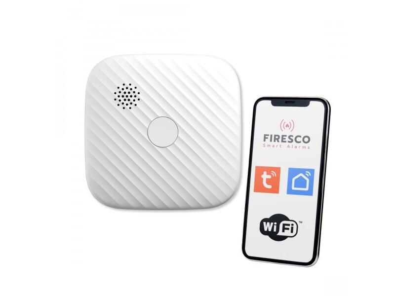 Firesco Zr153sw Wifi Røgdetektor (Tuya-App)
