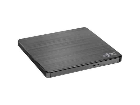 Naped HLDS Hitachi LG GP60NB60 External DVD Drive – 8X USB 2.0 – Black