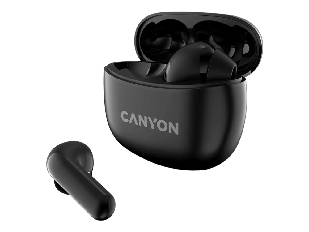 Canyon Cne-Cbths3w True Wireless Headphones In A Classic Design, White