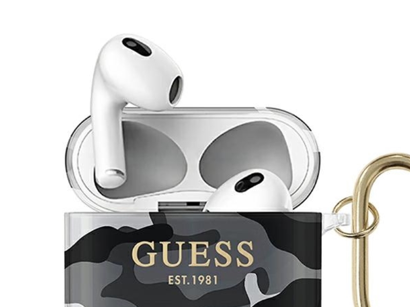 Apple AirPods 3 Guess Camo Collection (GUA3UCAMG) silikonfodral svart | TV, Ljud & Bild - Bärbart ljud & Bild - MP3 spelare | GameStuff