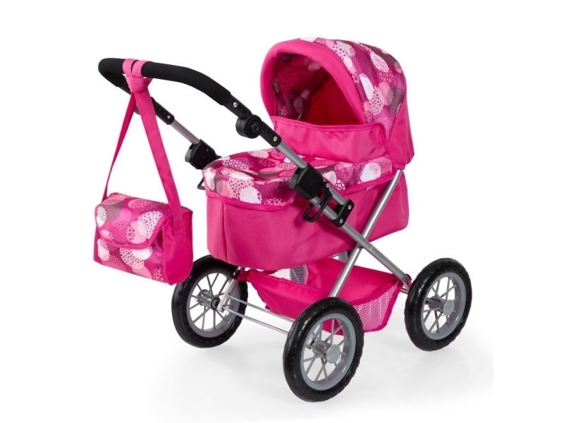 Bayer Design Trendy barnvagn till docka med skötväska Pink | Leksaker - Figurer & Dockor - Dockvagnar | GameStuff