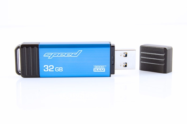 Goodram Speed 32Gb, 32 Gb, Usb Type-A, 3.2 Gen 1 (3.1 Gen 1), 120 Mb/S, Hætte, Sort, Blå