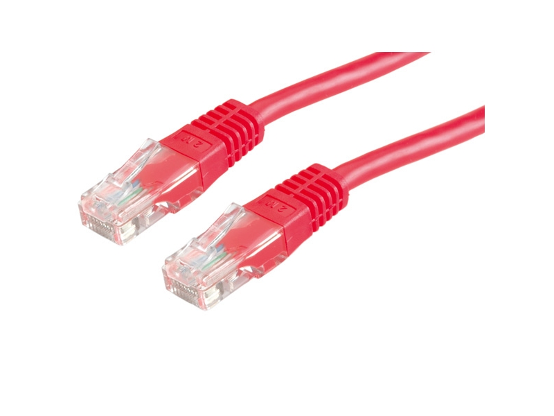 Value Utp Patch Cord Cat.6, Red 1 M, U/Utp (Utp)