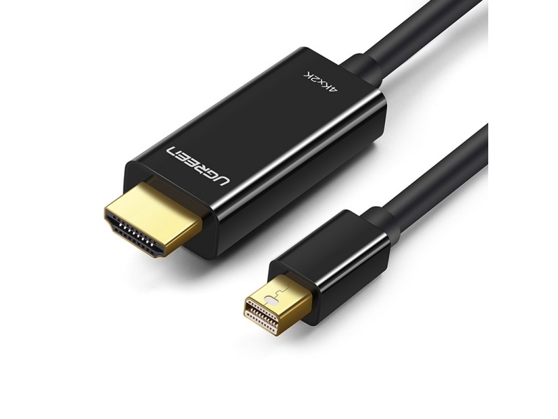 Ugreen 20848, 1,5 M, Hdmi Type A (Standard), Mini Displayport, Hanstik, Hanstik, Lige