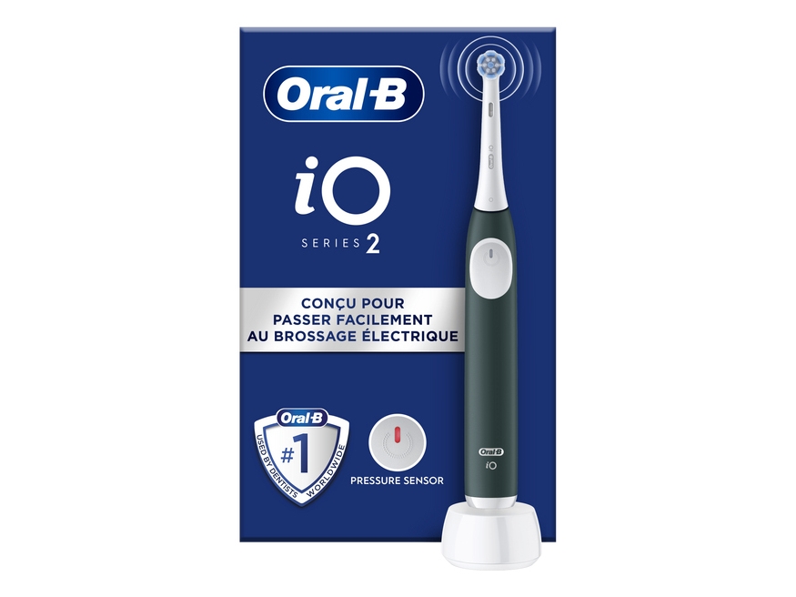 Oral-B Io2 Elektrinis Dantų Šepetėlis, Žalias