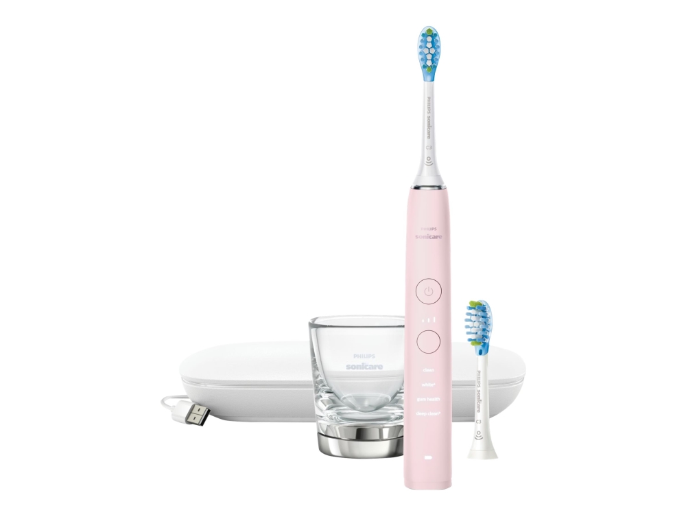 Philips Sonicare Diamondclean 9000 Hx9911 - Tandbørste - Rosa