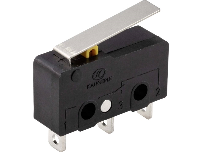 TRU COMPONENTS TC-9122112 Mikroschalter 250 V/AC 5 A 1 x Ein/(Ein) tastend 1 St.