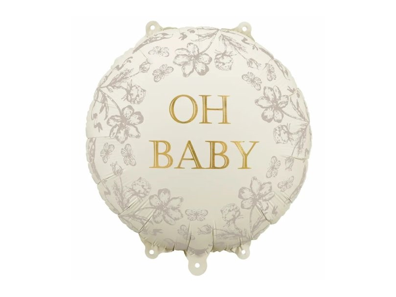 Ballon Fol.Pastille Oh Baby 35X35 Mix Fb284 86340
