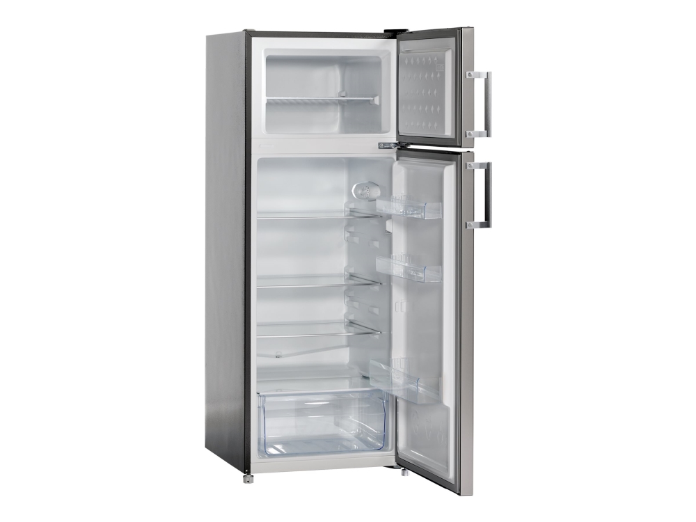 Scandomestic Standard CBF211XD - Køleskab/fryser - top-fryser - bredde: 54 cm - dybde: 55.1 cm - højde: 142.8 cm - 211 liter - Klasse D