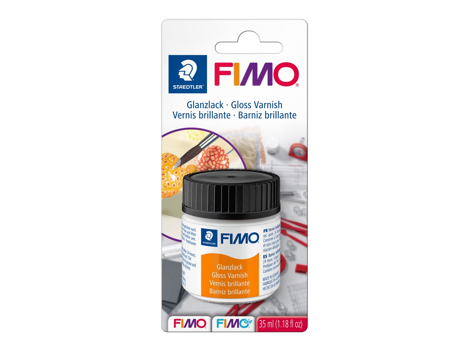Fimo access gloss lack 35 ml burk/bk - (5 st.) | Skola & Hobby - Konstmaterial - Specialprodukter | GameStuff
