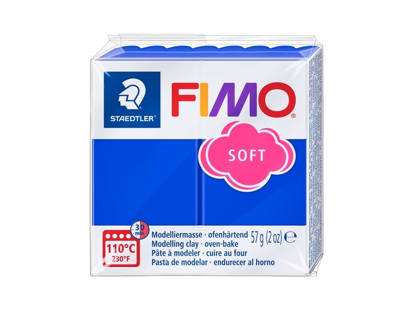Muotoilufimo pehmeä 57g koboltin sininen - (6 kpl)