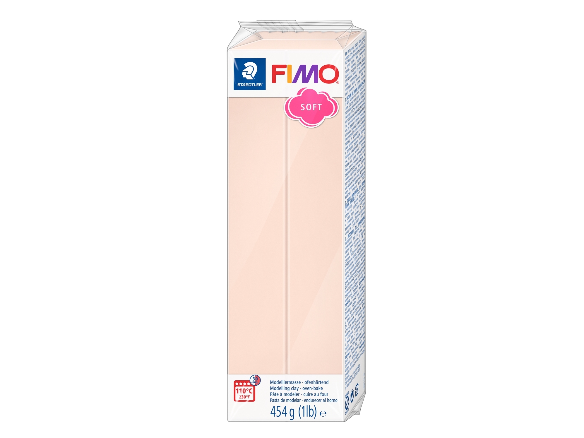 Staedtler FIMO soft modeller 454g Bleg Pink