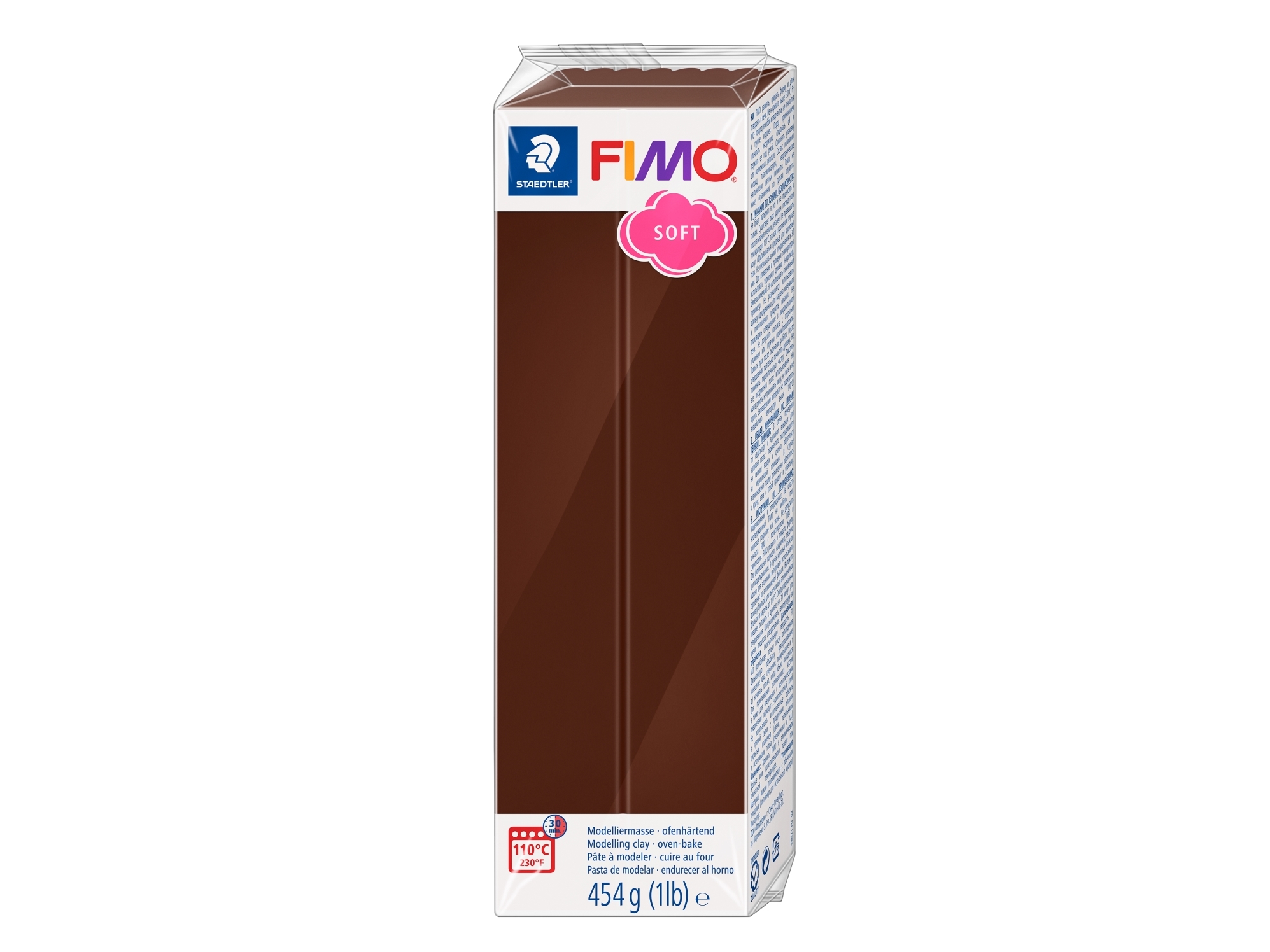 Staedtler FIMO soft modeller 454g Chokolade