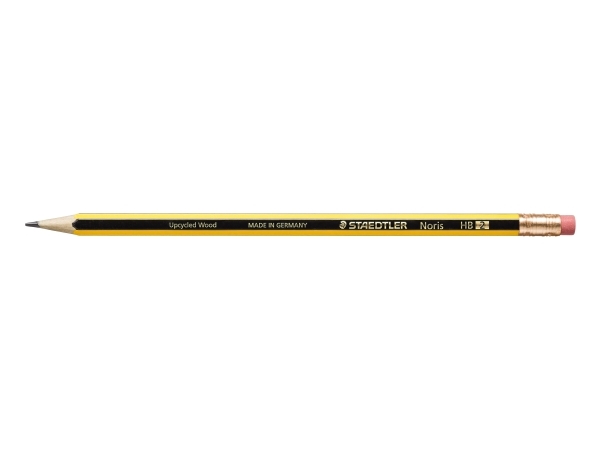 Noris Bleistift Mit Top-Radiergummi Hb 100% Pefc