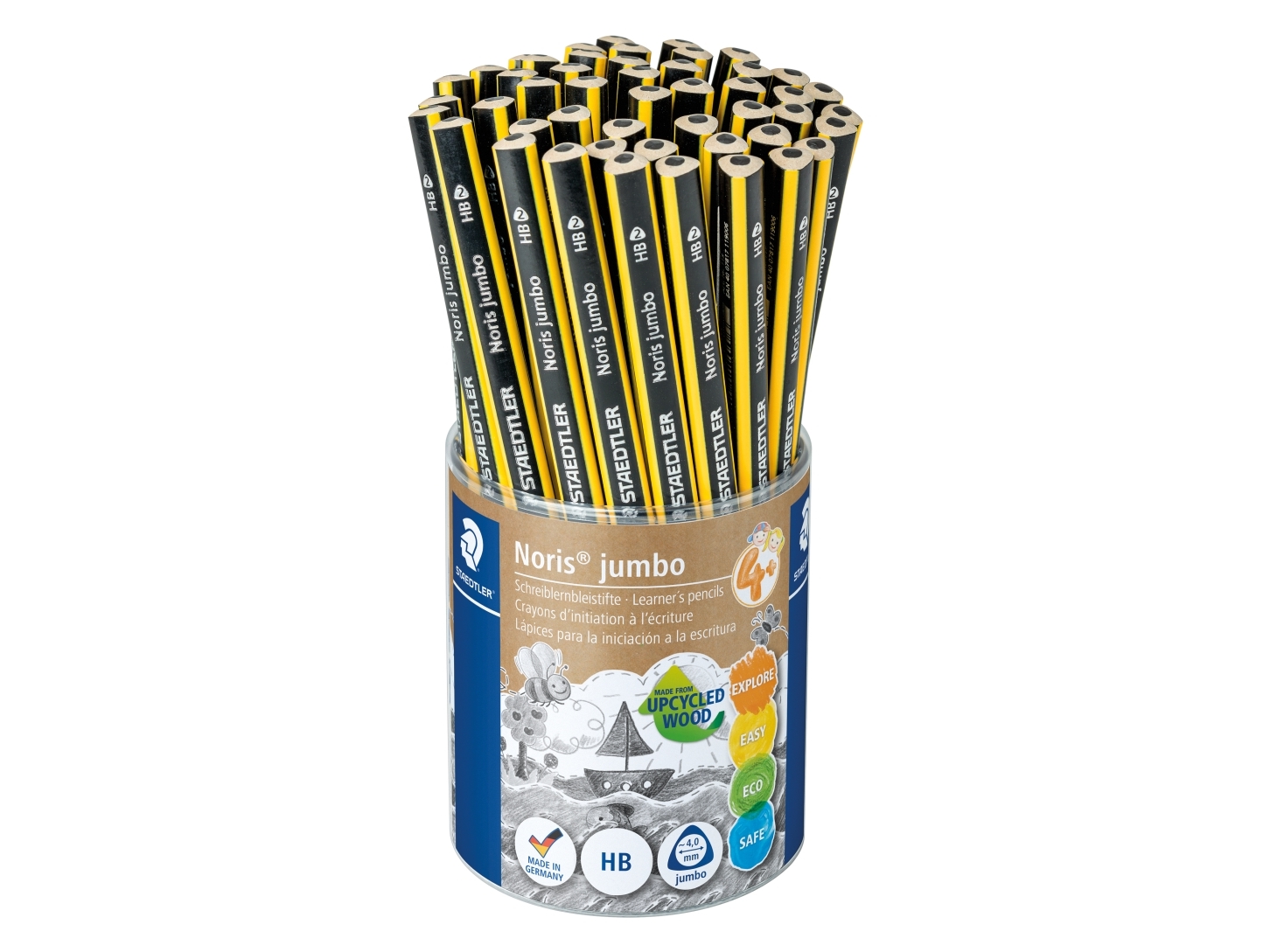 Noris j. pencil HB kopp/48 100% PEFC | Skrivredskap - Överstryckningspennor - Övriga Överstryckningspennor | GameStuff