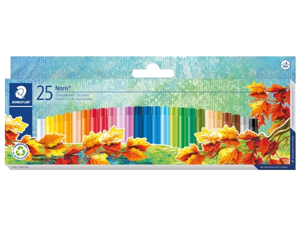 Oljepastellfärg 8 mm 25 asst. - (10 st.) | Skola & Hobby - Konstmaterial - Pastell färger | GameStuff