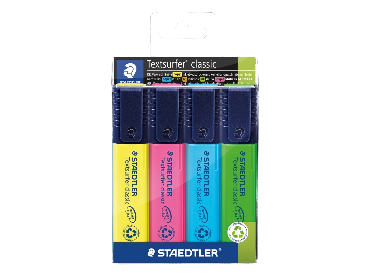 Textsurfer classic inkjet 4 st./etui - (10 st.)