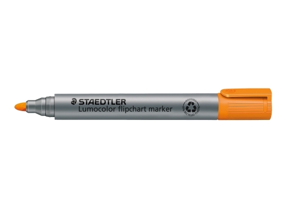 Lumocolor flip c-marker 2 mm orange - (10 st.) | Skrivredskap - Märkpennor - Flipover marker | GameStuff