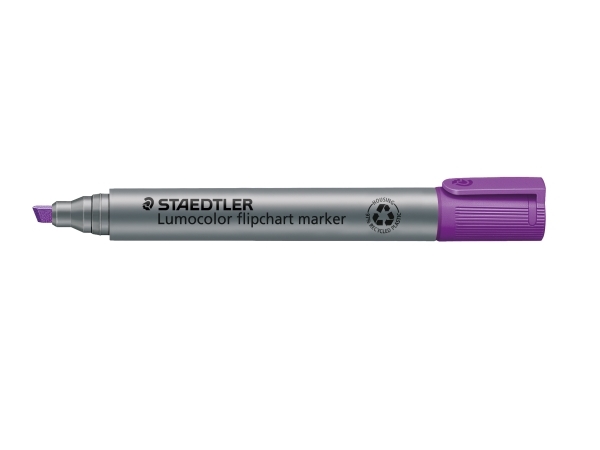 Lumocolor flip c-mark 2-5mm violett - (10 st.) | Skrivredskap - Märkpennor - Flipover marker | GameStuff