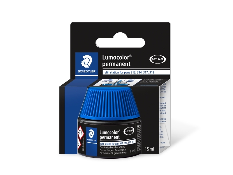 Staedtler Lumocolor 487 17, Blå, Lumocolor 313, 314, 317, 318