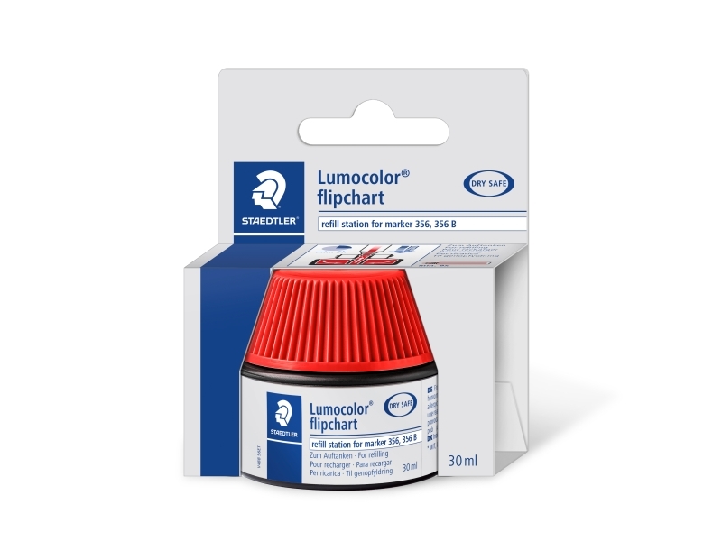 Staedtler Lumocolor 488 56-2, Röd, Multi, 30 ml, 356, 356 B, 1 styck, Tyskland | Skrivredskap - Märkpennor - Övriga | GameStuff
