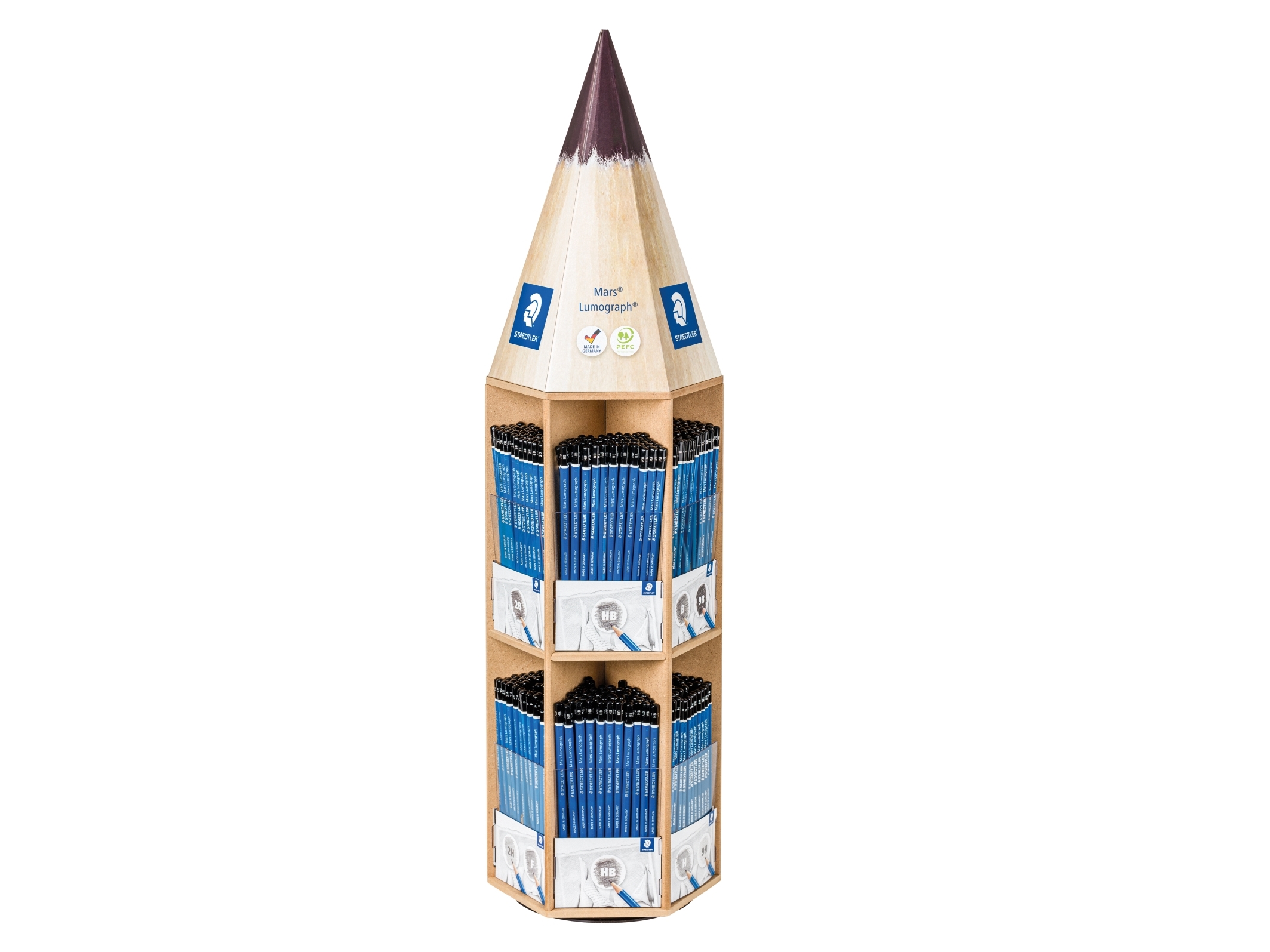 Mars® Lumograph 576 ass 100% PEFC (POS-display) | Skrivredskap - Överstryckningspennor - Övriga Överstryckningspennor | GameStuff