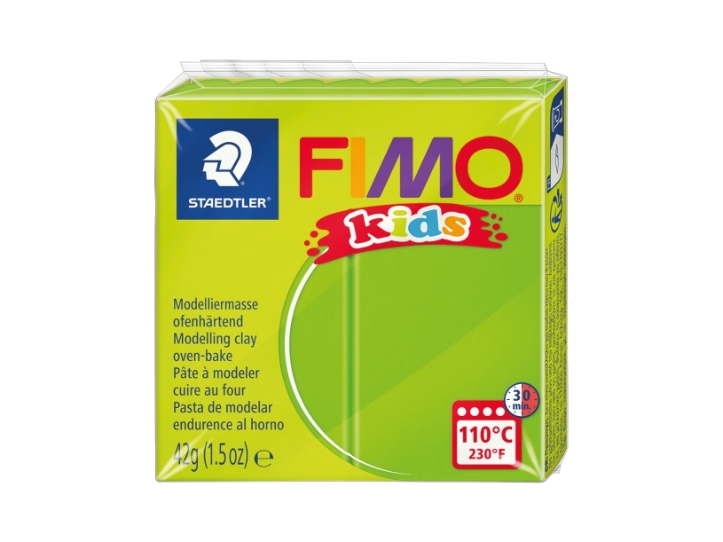 Fimo kids modellering. 42 g lime - (8 st.) | Leksaker - Kreativitet - Spela degen | GameStuff