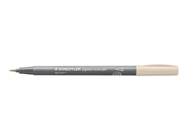 Brush pigment pen lys sand - (10 stk.)