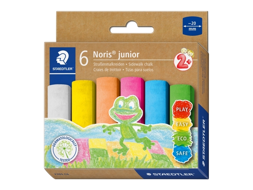 Staedtler 2365 C6, Valikoidut värit, 2 vuosi/vuosia, Poika/tyttö, 2 cm, 1 kpl