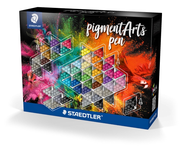 Brush pen Pigment Arts display (280)