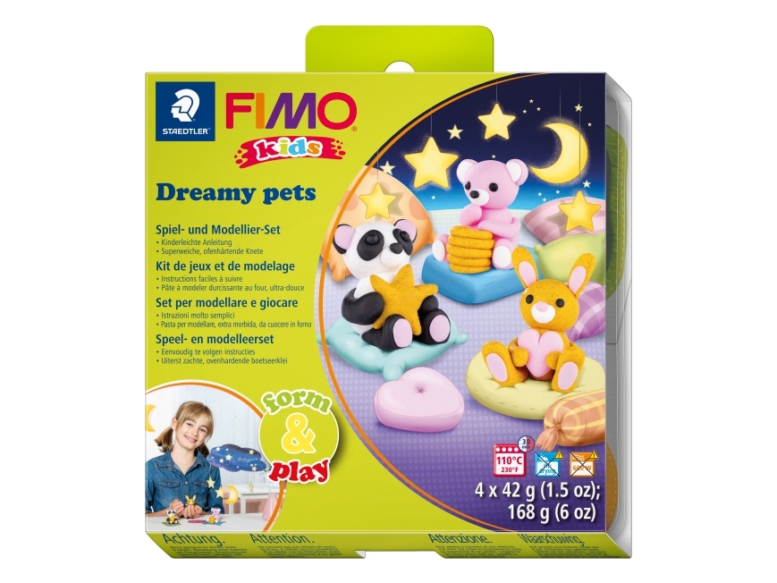 Fimo kids f& p. unelmaeläimet - (5 kpl)