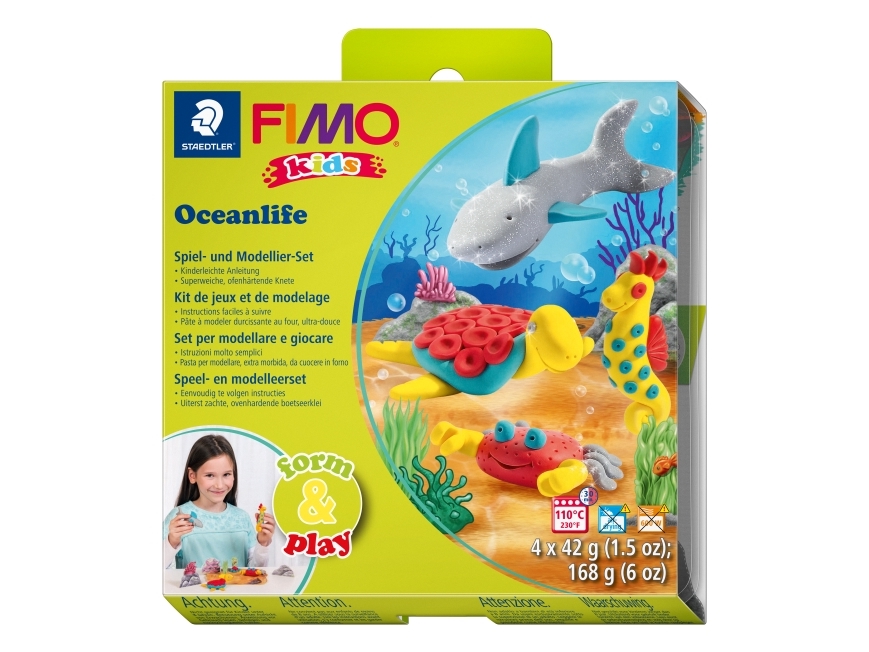 Fimo kids f&p. seaworld - (5 st) | Leksaker - Kreativitet - Spela degen | GameStuff