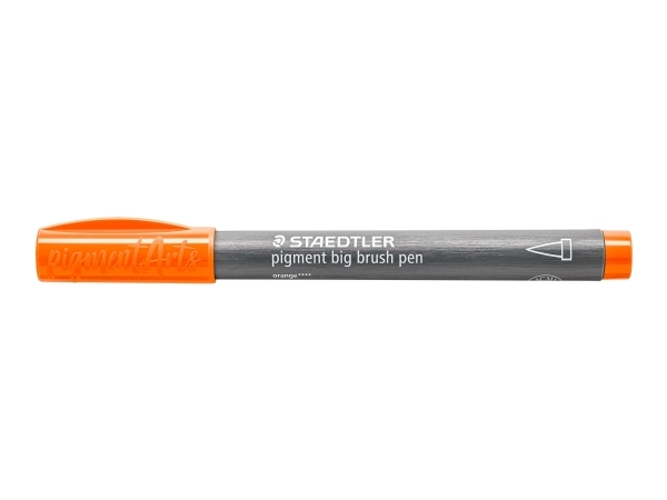 Brush pigmentpen stor orange - (10 st) | Färg & Tillbehör - Målningsverktyg - Penslar | GameStuff