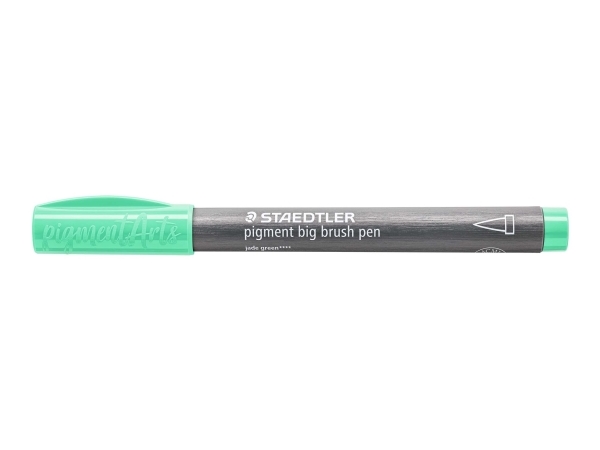 Brush pigment pen stor jadegrön - (10 st.) | Färg & Tillbehör - Målningsverktyg - Penslar | GameStuff