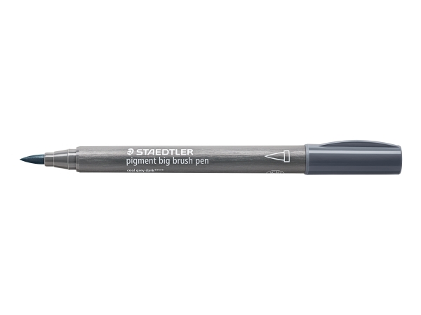 Staedtler pigmentpensel stor med kall grå - (10 st.) | Färg & Tillbehör - Målningsverktyg - Penslar | GameStuff