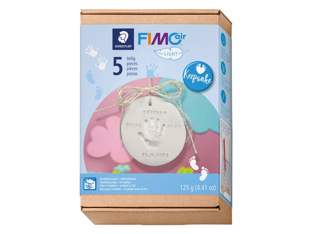 Modeller Fimo Air mixed sæt Hånd/Fod Tryk