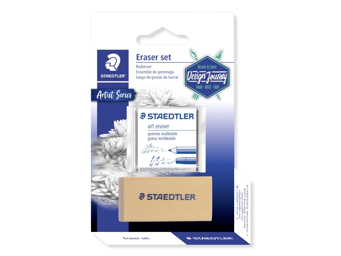 Staedtler STAEDTLER Art Viskesæt 2/Bk