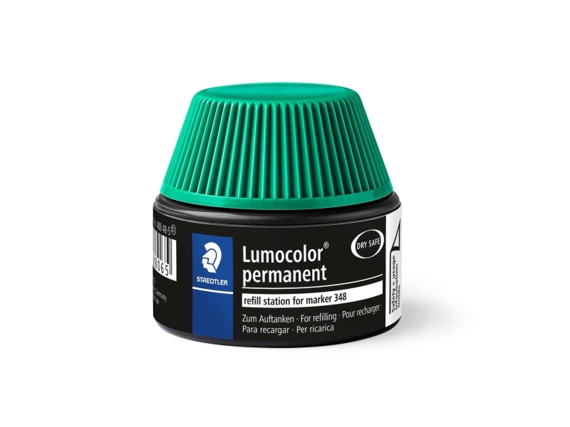 Staedtler Lumocolor 488 48-5, Grøn, Flere, 30 ml, 1 stk, Tyskland