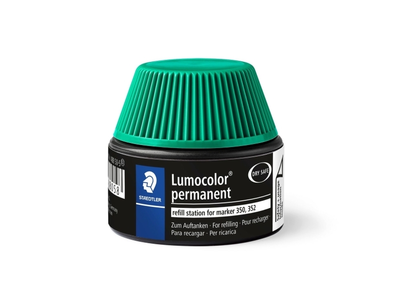 Staedtler Lumocolor 488 50-5, Grøn, Flere, 30 ml, 350, 352, 1 stk, Tyskland