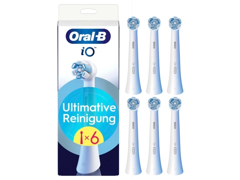 Oral-B Io Ultimative Reinigung, 6 Stk, Hvid, 3 Måned(Er), Oral-B, Io, Hængende Boks