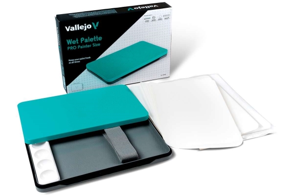 Vallejo B90001 Wet Palette-set | Hobby - Färg vattenbaserad - Tillbehör | GameStuff
