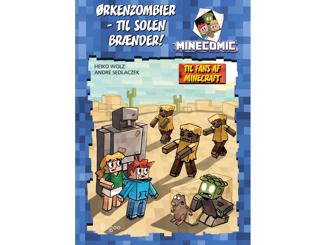 Minecomic 3: Ørkenzombier - Til Solen Brænder | Heiko Wolz