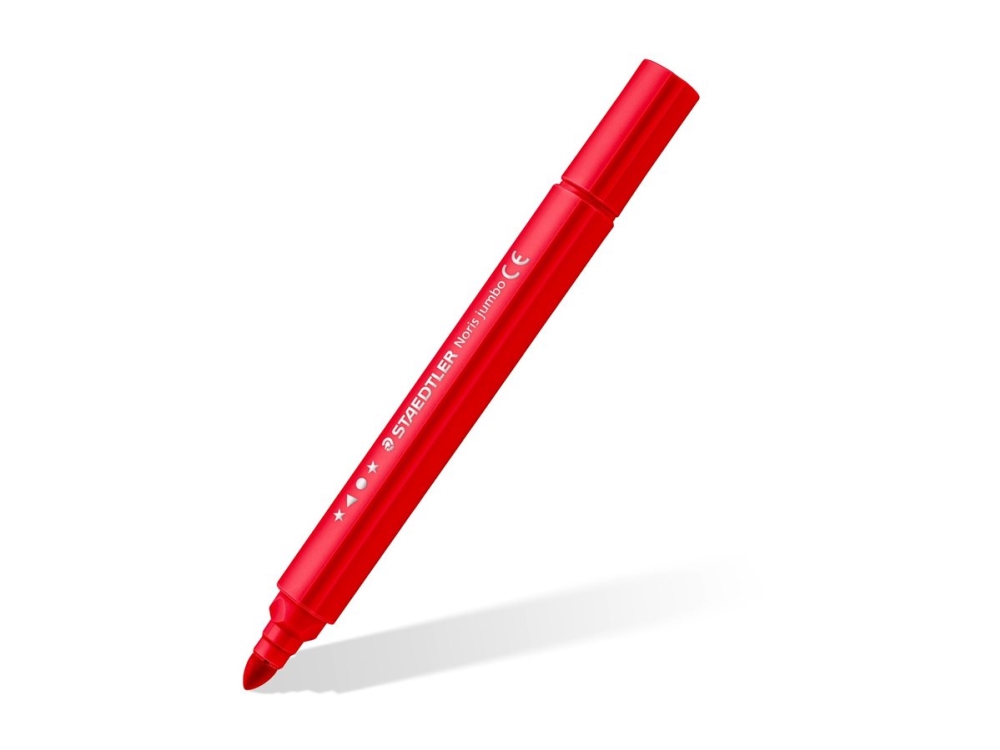 STAEDTLER Noris jumbo 328-B - Kuitukynä - valikoituja värejä - 3 mm (12 kpl pakkaus)