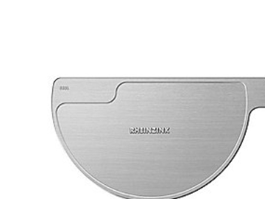285 mm Rheinzink zink endebund venstre