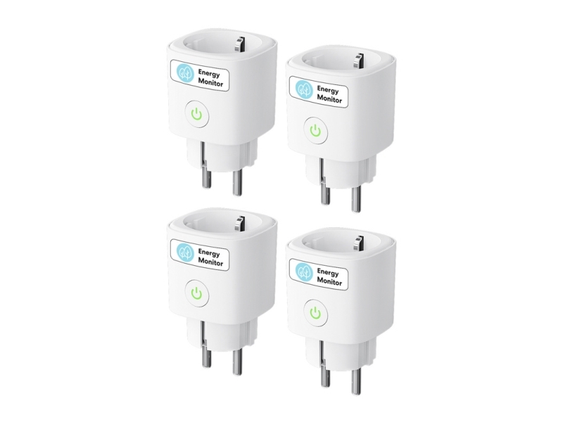 MEROSS MSS315CFH-EU smart kontakt med energimätning (Matter) (4-pack) | Belysning - Intelligent belysning (Smart Home) - Smarta kontakter | GameStuff