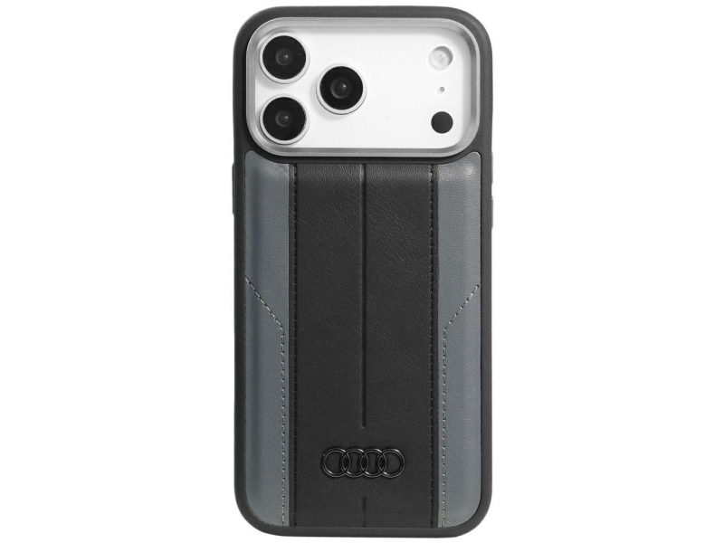 Audi A6 Kunstleder Magsafe Case Für Iphone 17 Pro Max - Schwarz