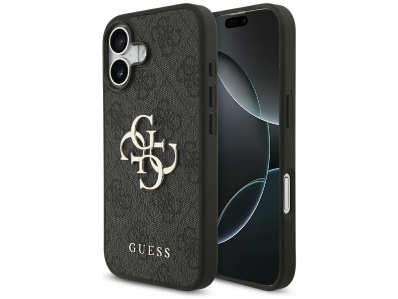 Guess 4G Großes Logo-Case Für Iphone 17 - Schwarz