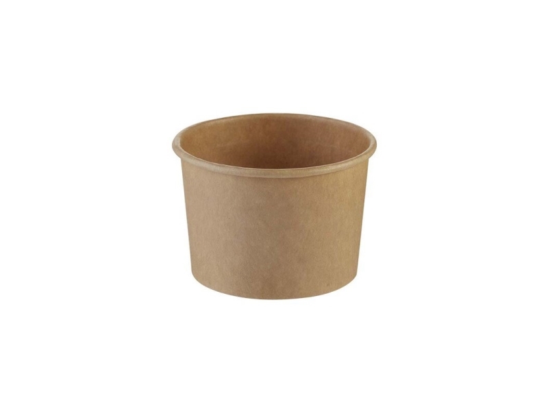 Glassbägare 120/140ml 3oz Ø74x49mm Kartong Brun, 50 st/ps - (50 st.) - Kartong med PE-belagd insida | Catering - Engångsservis - Bägare & Koppar | GameStuff