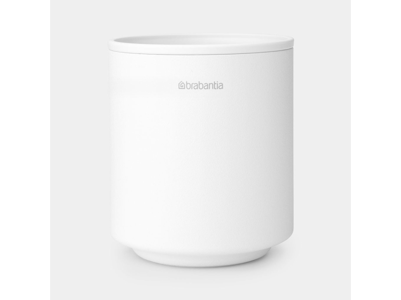 Brabantia MindSet, Fristående tandborsthållare, Metall, Vit, Bord, 81 mm, 81 mm | VVS Artiklar - Badrum - Tandborsthållare | GameStuff